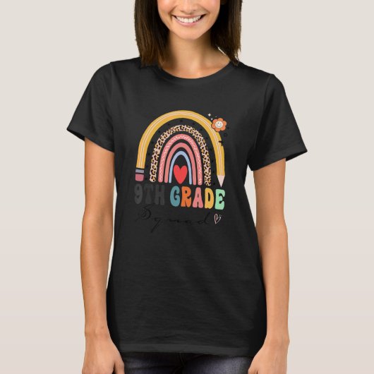 新学期レインボー九等分隊教え Tシャツ (正面)