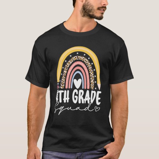 新学期レインボー四等分隊 Tシャツ (正面)