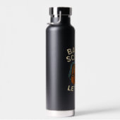 新学期レトロの学生先生と両親 ウォーターボトル (右面)