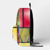 新学期レフティガールズプリンセス名バックパック プリントバックパック (右)