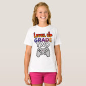 新学期レベルアップ等級2 Tシャツ (正面フル)