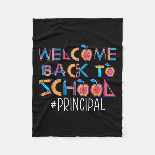 新学期主体 フリースブランケット (正面)