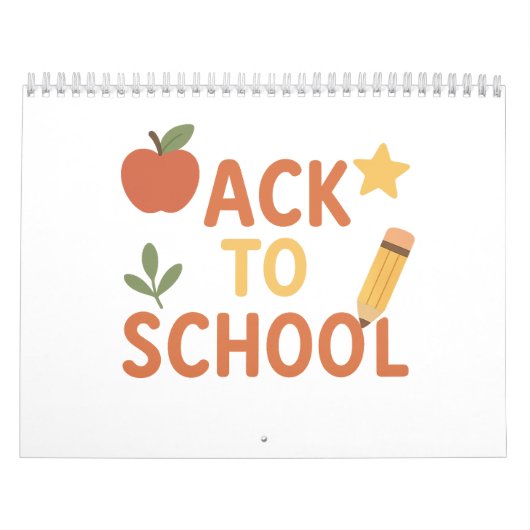 新学期予定表 カレンダー (カバー)