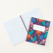 新学期付き紅葉 – 緩和曲線ノート ノートブック (内部)