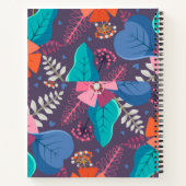 新学期付き紅葉 – 緩和曲線ノート ノートブック (裏面)