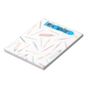 新学期供パーソナライズされた給 ノートパッド (回転)