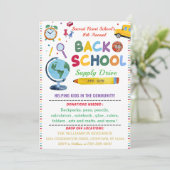 新学期供給ドライブパーティー 招待状 (スタンド正面)
