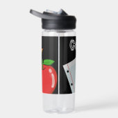 新学期供給名前をカスタムする ウォーターボトル (右面)