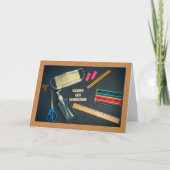 新学期供給Coronavirus Pandem中 カード (正面)