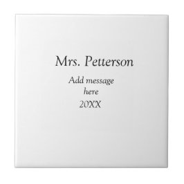 新学期先生の評価の追加の年次クラス タイル