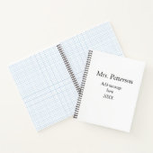 新学期先生の評価の追加の年次クラス ノートブック (内部)