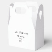 新学期先生の評価の追加の年次クラス フェイバーボックス (オープン)