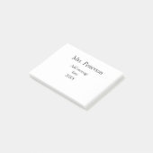 新学期先生の評価の追加の年次クラス ポストイット (アングル)