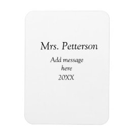 新学期先生の評価の追加の年次クラス マグネット