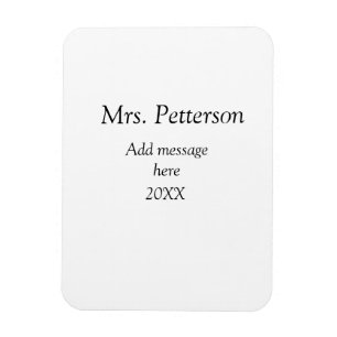 新学期先生の評価の追加の年次クラス マグネット