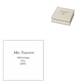 新学期先生の評価の追加の年次クラス ラバースタンプ (押印)