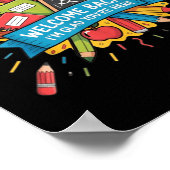 新学期先生ウェルカムバックアイムホワイルユー ポスター (角)