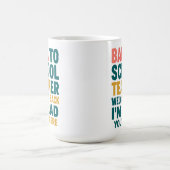 新学期先生ウェルカムバック私は良いYou'r コーヒーマグカップ (中央)