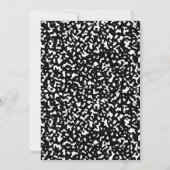 新学期先生ギフトカードホルダー 招待状 (裏面)