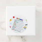 新学期先生サバイバルキットラウンド フェイバータグ (インサイチュ)