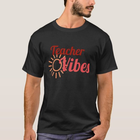 新学期先生ビーブハッピーファースト・デイOf S Tシャツ (正面)