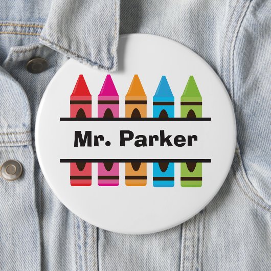 新学期先生ボタン 缶バッジ (インサイチュ)