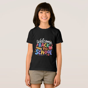 新学期先生学校初日おもしろい トライブレンドＴシャツ