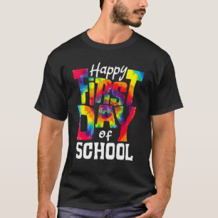 新学期先生学生幸せな初日 Tシャツ