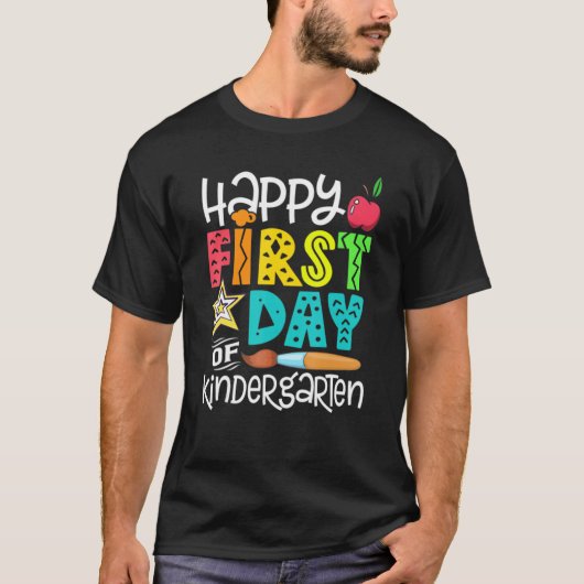 新学期先生幸せな最初の日Kin Tシャツ (正面)