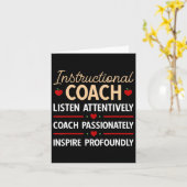 新学期先生指導コーチ カード (黄色い花)