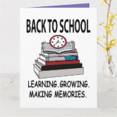 新学期先生新学期 カード (黄色い花)