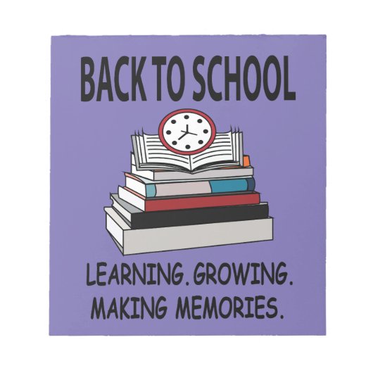 新学期先生新学期 ノートパッド (正面)