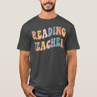 新学期先生、Groovyレトロ読ズ教え Tシャツ