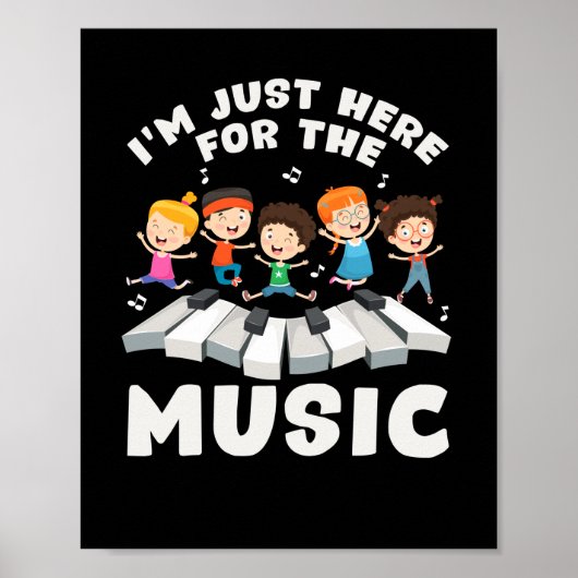 新学期先生Imちょうどここに音楽のために ポスター (正面)