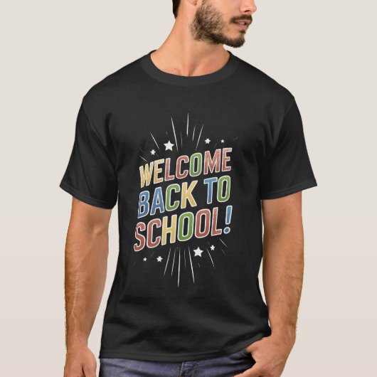 新学期初日 先生のための学校生活スタートガイド Tシャツ (正面)