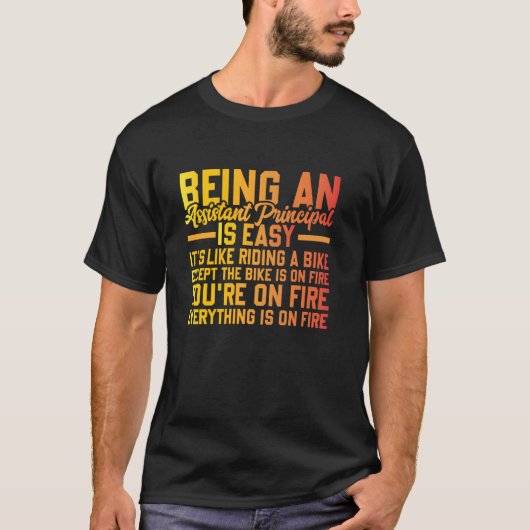 新学期副主任業務補助者 Tシャツ (正面)