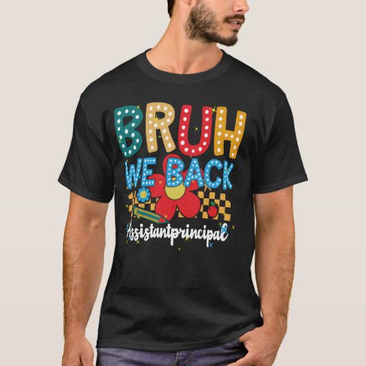 新学期副校長ブルワウバック Tシャツ (正面)