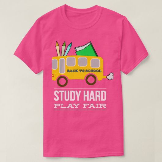 新学期勉強懸命遊フェアー Tシャツ (デザイン正面)