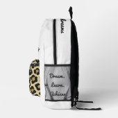 新学期動機バッグ プリントバックパック (右)