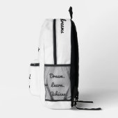 新学期動機バッグ プリントバックパック (右)