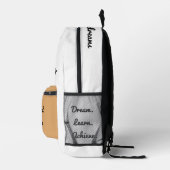 新学期動機バッグ プリントバックパック (右)