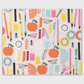 新学期包装紙 ラッピングペーパー (フラット)