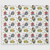 新学期包装紙 ラッピングペーパー (フラット)