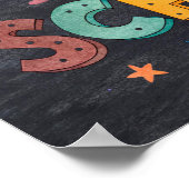 新学期印刷可能ポスター記号 ポスター (角)