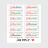 新学期名シール シール (シート)