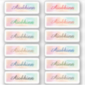 新学期名シール シール (正面)