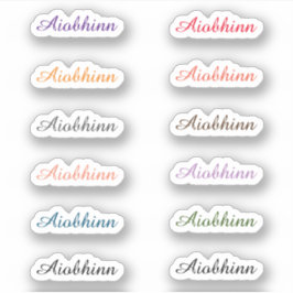 新学期名シール シール