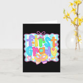 新学期名門私立校風の1年生コケットボーガールズ カード (黄色い花)