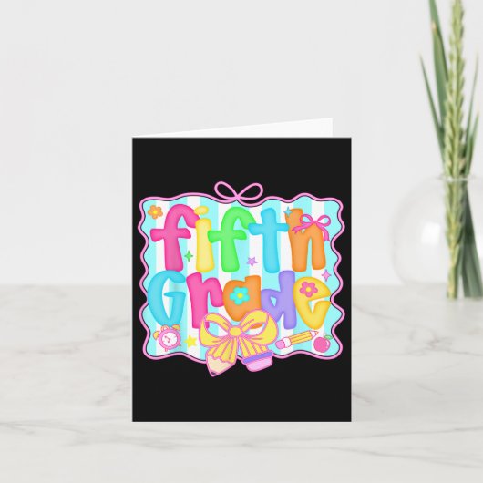 新学期名門私立校風の5級コケットボーガールズ カード (正面)