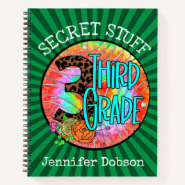 新学期向けの3年生ノート ノートブック